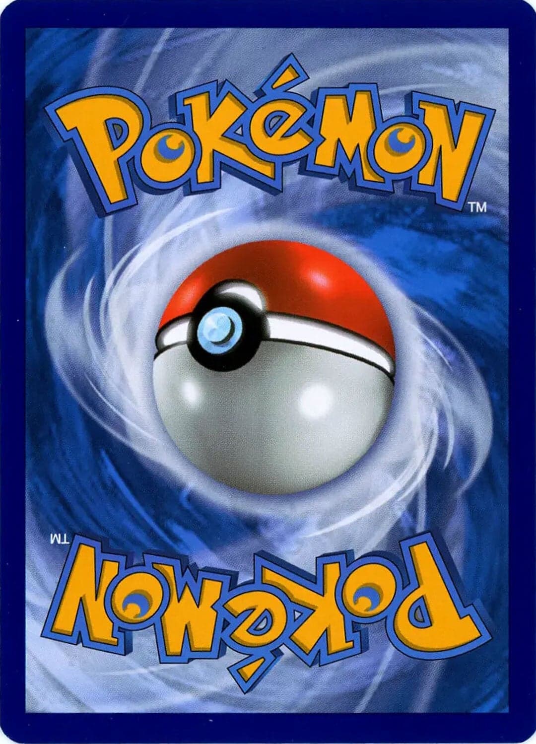 Pokémon card back